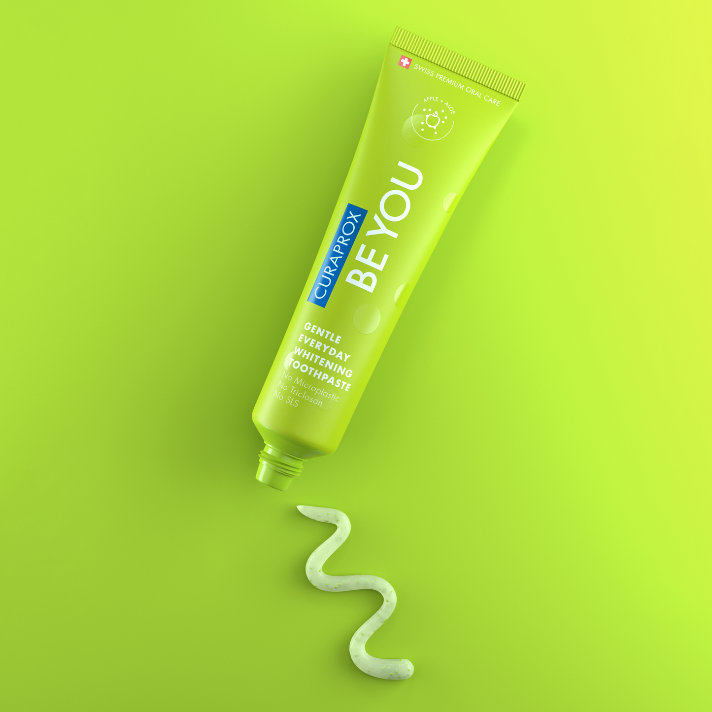 Dentifricio Be You, gusto mela e aloe vera, 10 ml